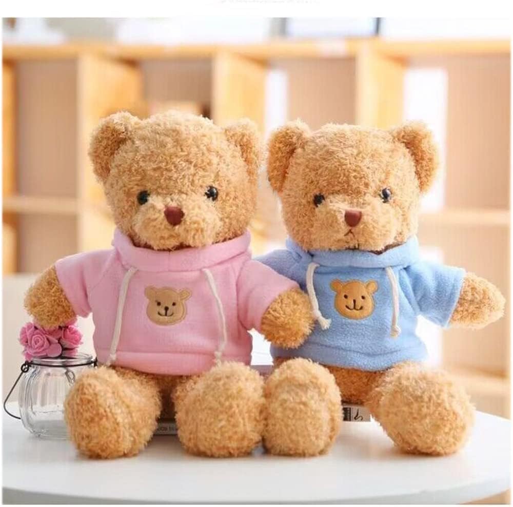 Sibupue Teddy Bear Stuffed Animals Soft Plush Cute Teddy Bear Doll for Boys Girls 11.8in(taidi Xiong fense)