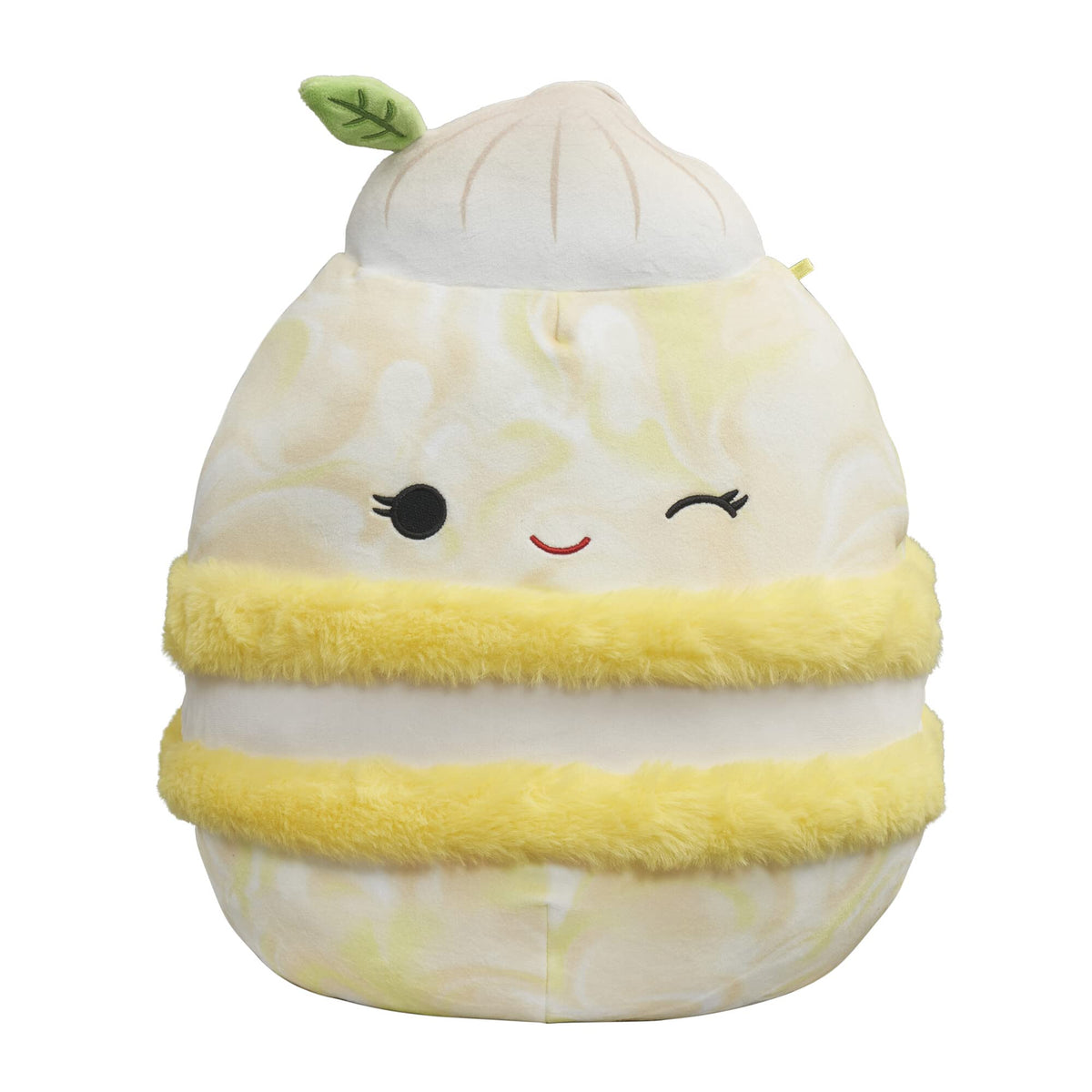 Squishmallows Original 12-Inch Landry Yellow Meringue Macaron - Medium-Sized Ultrasoft Official Jazwares Plush - Amazon Exclusive