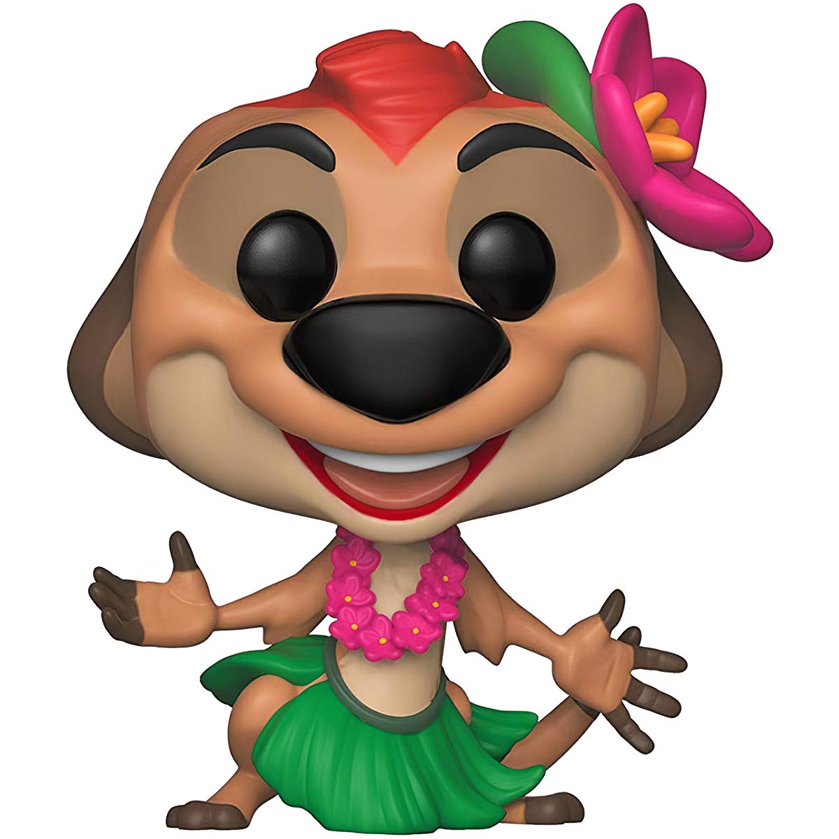 Funko Luau Timon: Lion King x POP! Disney Vinyl Figure & 1 POP! Compatible PET Plastic Graphical Protector Bundle [#500 / 36413 - B]