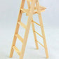 Dollhouse Miniature Shed DIY Decoraters Accessory Set of Step Ladders Large