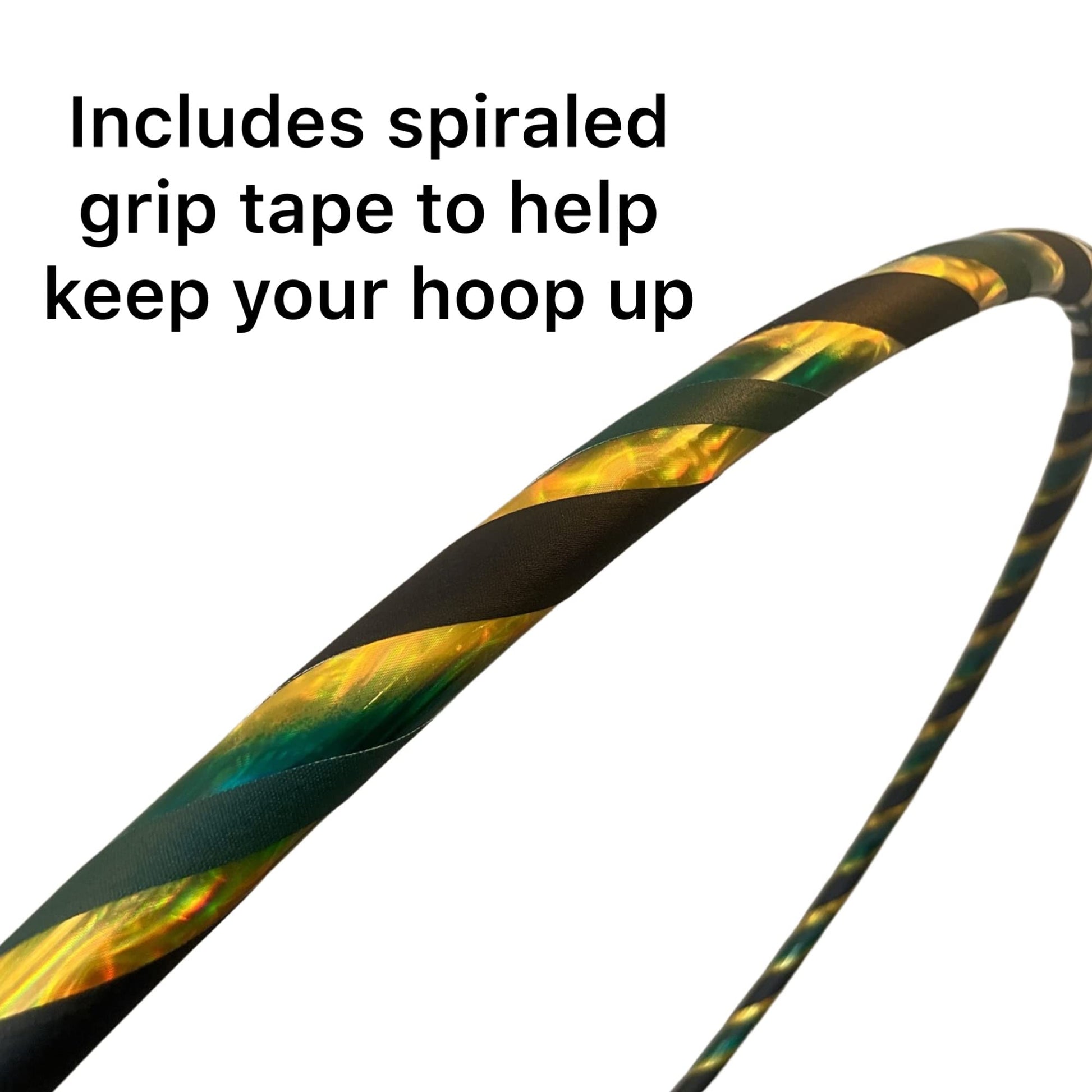 SpinMajik Beginner Exercise Hula Hoop for Fitness and Fun Made for Adults (40" Hoop Size)