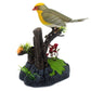 Tipmant Cute Electronic Pets Simulation Sparrow Bird Can Move Chirp Pen Holders Office Home Decor Ornament Kids Toys Birthday Gifts