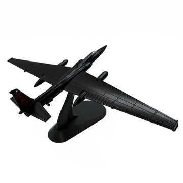 LATUROP Us Air Force High-Altitude Reconnaissance Aircraft U-2R 1/144 Scale Simulation Model, U-2S Dragon Lady, Military Aircraft, Metal Diecast