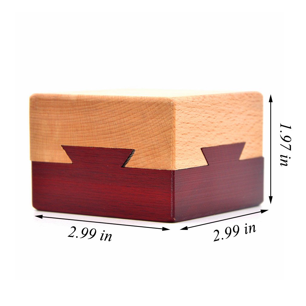 Wooden Secret Opening Puzzle Box Mysterious Box Gift Box