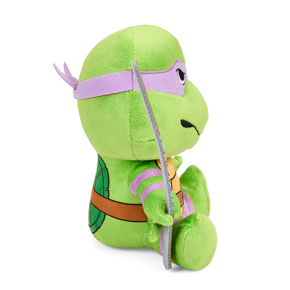 Kidrobot Teenage Mutant Ninja Turtles Donatello 7.5 Inch Phunny Plush