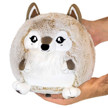 Squishable - Mini Wolf - 8 in - Soft Toy Collectible Stuffed Animal