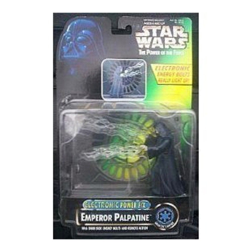 Star Wars - Emperor Palpatine - POF - Electronic Power F/X - Dark Side Energy Bolts, Remote Action - Mint - Collectible - (PR)