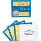 TableTopics Kids "To Go" Question Game with Conversation Cards for Kids - 40 Conversation Starters for Families to Play at the Dinner Table, Family