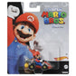 Hot Wheels Super Mario Bros. Theatrical Movie Mario Kart Diecast Vehicle (HKD42)