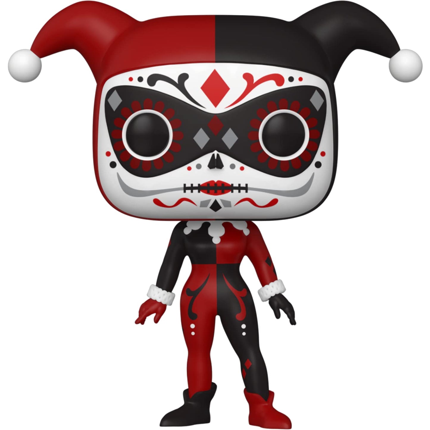 Funko Harley Q u i n n : P o p ! Heroes Vinyl Figurine Bundle with 1 Compatible 'ToysDiva' Graphic Protector (413-57416 - B)