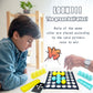 Bounce Ball Game with Family, Adults, Teens and Children, Connect Ball Board Games Table Game Toys, with 9 Cards with Different Patterns, 16 Balls