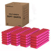 200pcs Half-Length Soft Darts, Short Darts Compatible with Dart Zone, Adventure, Nerf, Worker, Zhenweiqi - for Foam Dart Blasters & Toy Guns Accurate