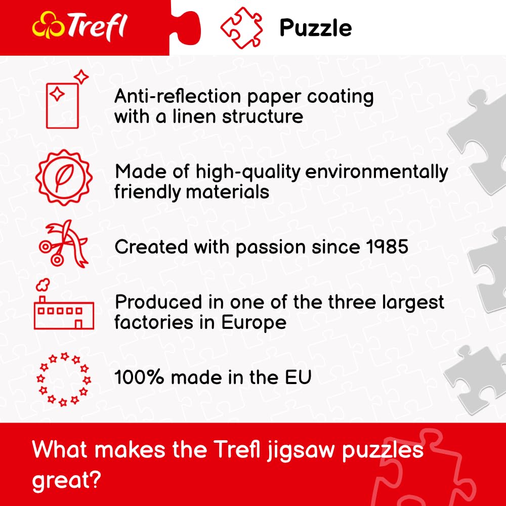 Trefl Street of Paris - 6000 Piece Puzzle 53.5"x 37.8"