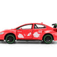 Jada 2016 Subaru WRX STI w/Knuckles Theme, Sonic The Hedgehog Toys 37024-1/32 Scale Diecast Model Car