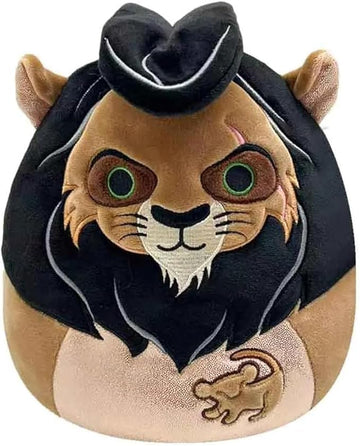 Squishmallows Scar The Lion from The Lion King 7 Inch Plush