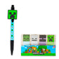 Minecraft Arts and Crafts Stationery Kit - Bundle with 60 Page Journal, Stickers, Sticky Note Tabs, Pen, More for Kids, Toddlers, Boys | Minecraft