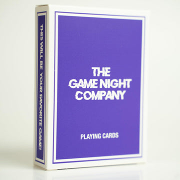 The Game Night Company Playing Cards, Standard Index Poker Size, Classic Deck of Cards for Poker, Blackjack, Family Game Night & Card Games, Fun