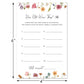 InvitationHouse Bright Floral How Old Were They Card - Set of 48