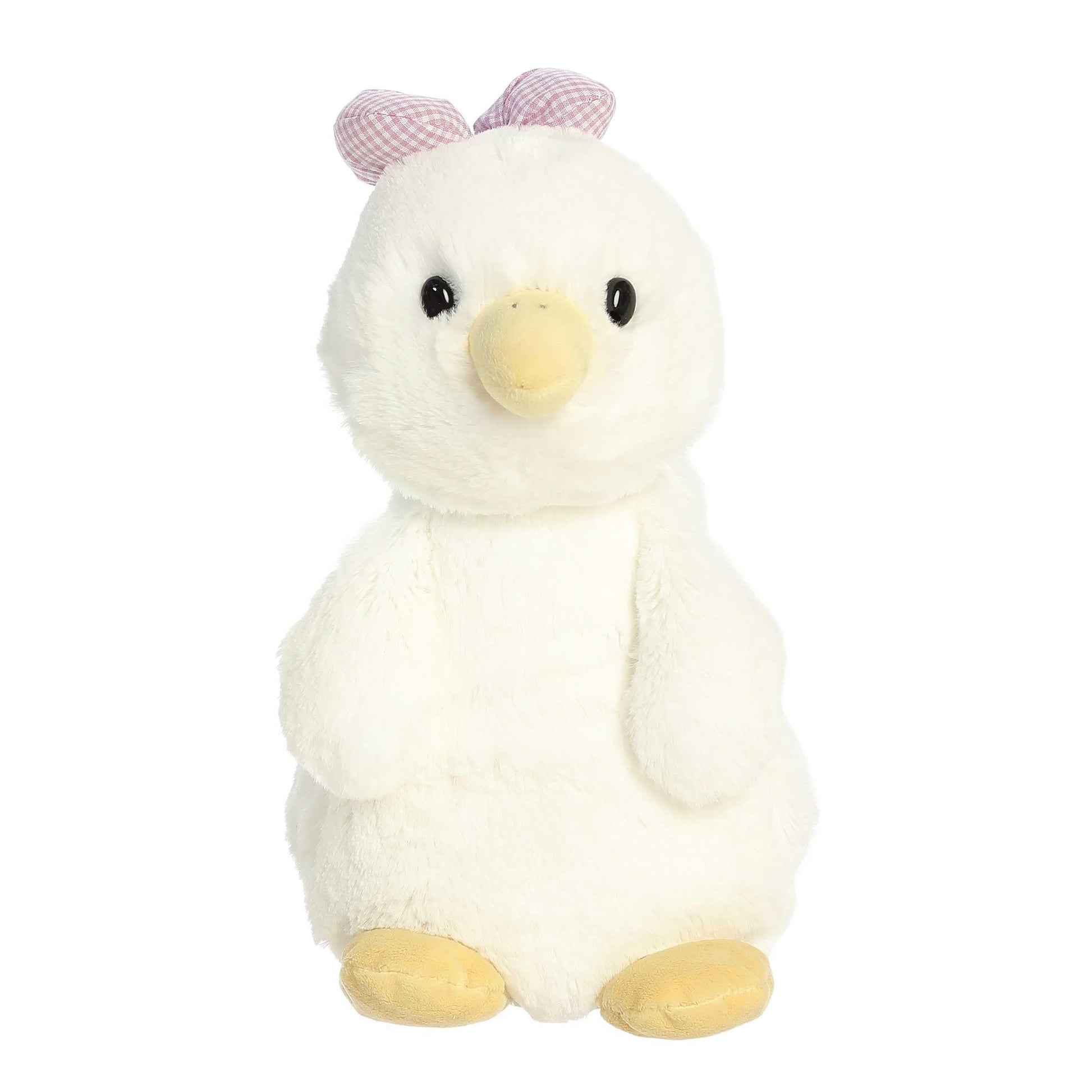 Aurora® Vibrant Spring Daisy-Do's™ Ginny Goose™ Stuffed Animal - Perfect for Pretend Play and Seasonal Storytelling - Adorable Decorations