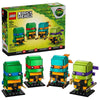 LEGO BrickHeadz Teenage Mutant Ninja Turtles Set - 567 Pieces, All 4 TMNT Figures with Iconic Weapons & Pizza Accessory - Ages 10+ - Gift for Kids &