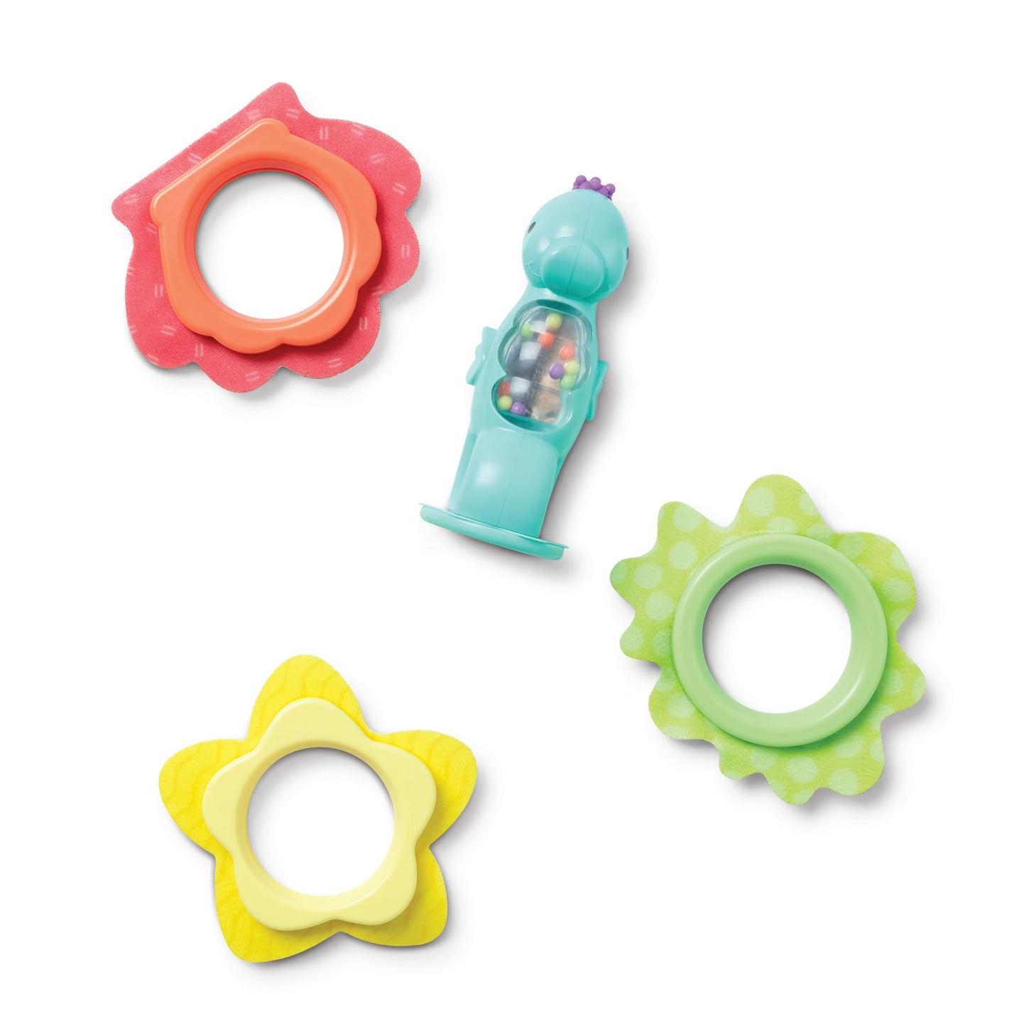 Melissa & Doug Ocean Waves Press & Stack Seahorse Stacking Sensory Toy