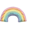 Amscan Iridescent Pastel Rainbow Balloon, Super Shape