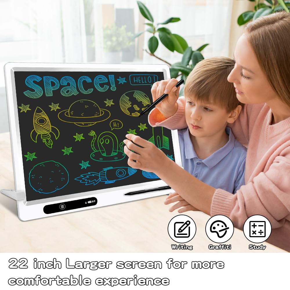 SUREKUO 22 Inch LCD Writing Tablet - Premium Film Technology