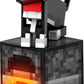 Mattel Minecraft Diamond Level Action Figure, Tuxedo Cat with 4 Accessories, 5.5-inch Collector Scale & Pixelated Design