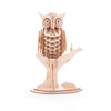 Kikkerland GG107 Wooden Puzzle, 3D, Owl