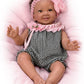The Ashton-Drake Galleries Alanna with Hand-Rooted Hair So Truly Real® Lifelike & Realistic African-American Newborn Baby Doll 18-inches