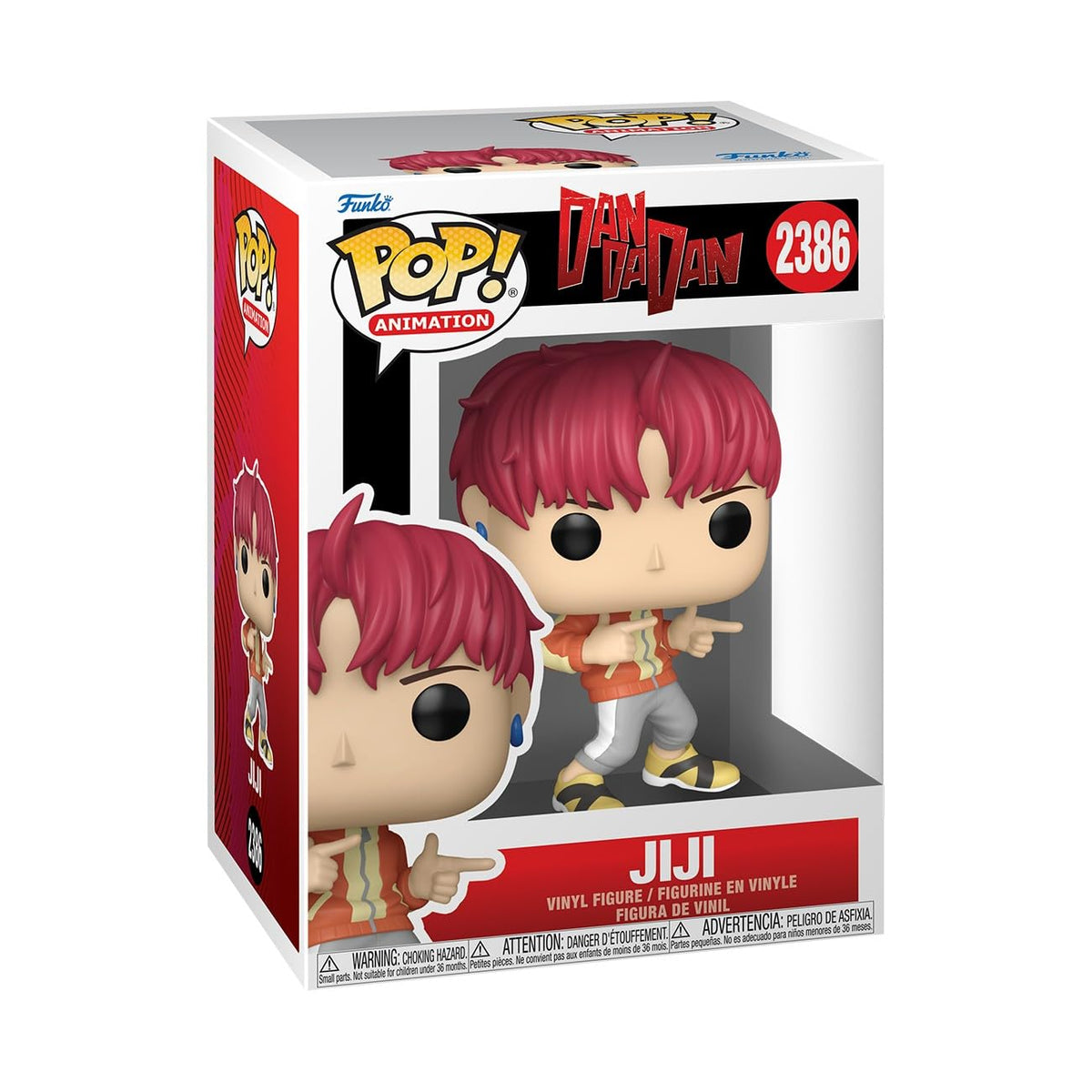 Funko Pop! Animation: DanDaDan - Jiji - 1/6 Odds for Rare Chase Variant Evil Eye - Collectable Vinyl Figure - Gift Idea - Official Merchandise - Toys