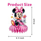 8Pcs Minnie Table Centerpiece Birthday Party Supplies Double Side Table Decorations for Minnie Themed Party Decorations