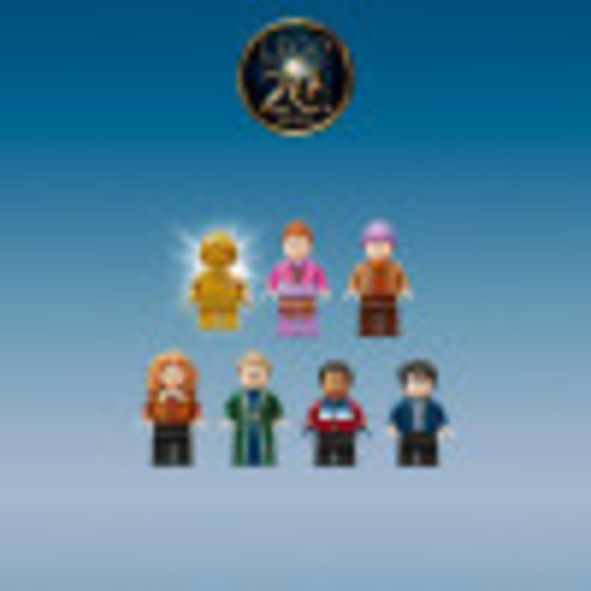 LEGO Harry Potter Hogsmeade Village Visit 76388 Building Toy, 20th Anniversary Set with Collectible Golden Ron Weasley Minifigure, Birthday Gift