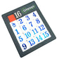 Number Slide Puzzle Brain Teaser IQ Game - Pack of 1 (15 Number 1Pcs)