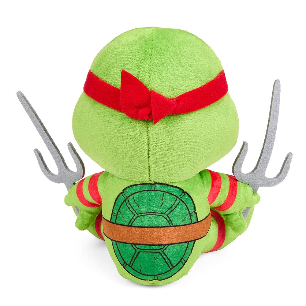 Kidrobot Teenage Mutant Ninja Turtles Raphael 7.5 Inch Phunny Plush