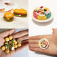 Nuanmu Miniature Food Drink Bottles Pretend Play Kitchen Game Party Toys (10 Bottles + 10 Foods?Random?)