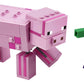 LEGO Minecraft Pig BigFig and Baby Zombie Character 21157 Cool Buildable Play-and-Display Toy Animal Figure for Kids, New 2020 (159 Pieces)