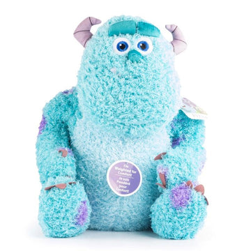 Jay Franco Weighted Disney Plush Pillow Buddy - 2.5 lbs Soft Plushie Stuffed Pillow, 12.5 Inches, Blue - Sully