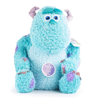 Jay Franco Weighted Disney Plush Pillow Buddy - 2.5 lbs Soft Plushie Stuffed Pillow, 12.5 Inches, Blue - Sully