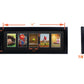 Trading Card Display Frame for 5 Standard Cards, 2 Pack, UV Protection, Black Pasted Double Mats, Sports Card Collector Wall Display, Holder for