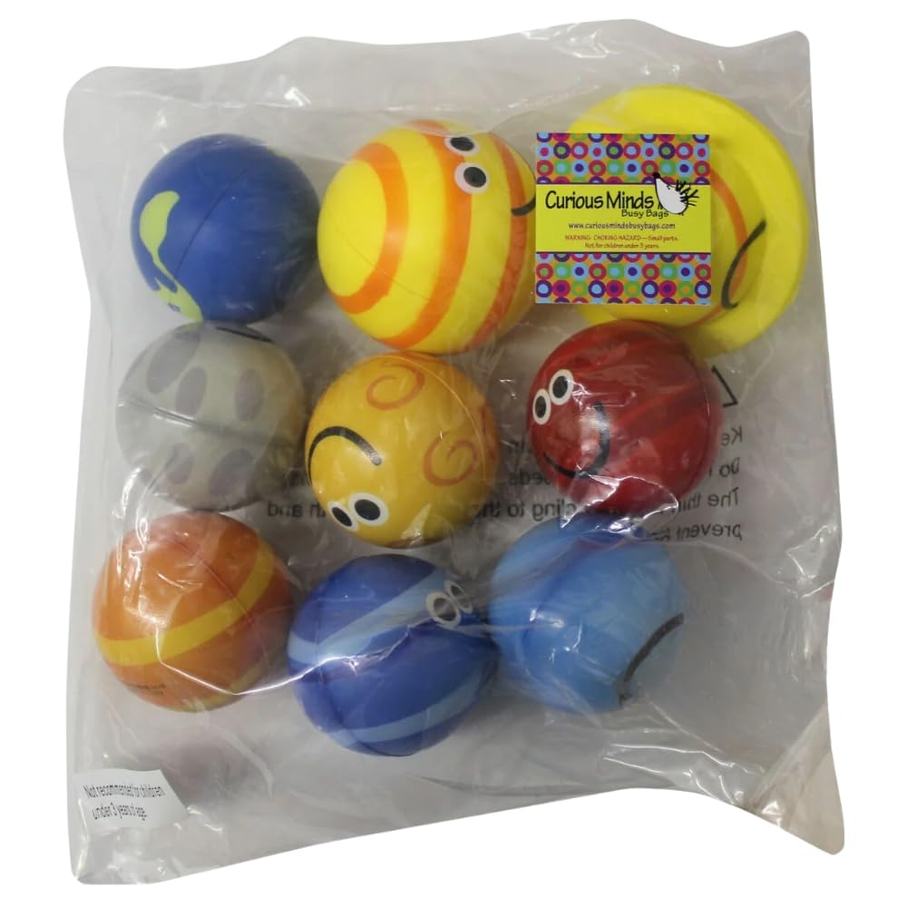 Solar System Stress Balls - 9 Pieces