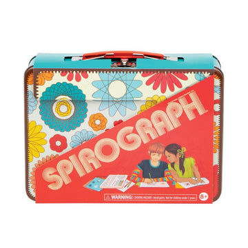Spirograph Lunchbox Set -Arts and Crafts, Kids Toys, Art Supplies, Craft Supplies, Drawing Kit, Spiral Art, Classic Gear Design Kit, Case, Pens