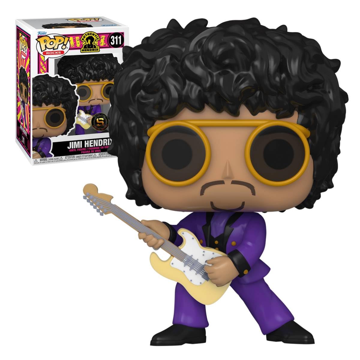 Funko Jimi Hendrix POP! Jimi Hendrix in Purple Suit SDCC 2023 Shared Exclusive