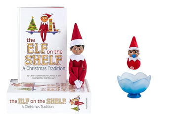 The Elf on the Shelf® Brown Eyed Boy & Matching Frost Pips™ Mini Bloom