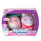 Squishville Fashion 2 Pack (Set of 4) with 2 GosuToys Stickers - Amina & Florence, Jeanne & Ponderosa, Elizabeth & Philippe, Lindsay & Miles