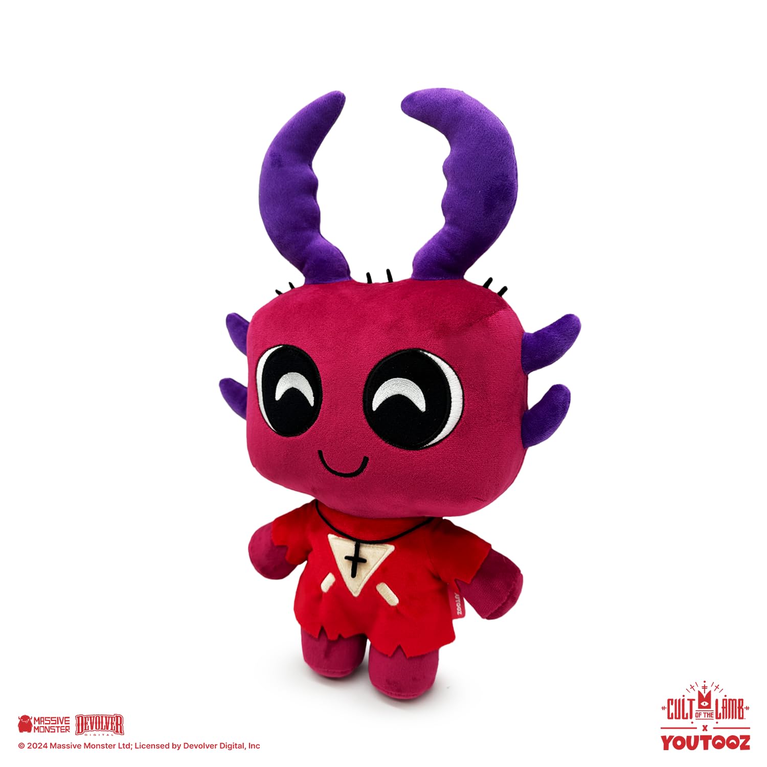 Youtooz Beetle Plush 9 inch Cult of the Lamb, Collectible Stuffed Beetle 9 inch Plush from Cult of the Lamb Collection