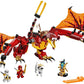 LEGO NINJAGO Legacy Fire Dragon Attack 71753 Ninja Playset Building Kit, Featuring a Flying Dragon Toy; New 2021 (563 Pieces)