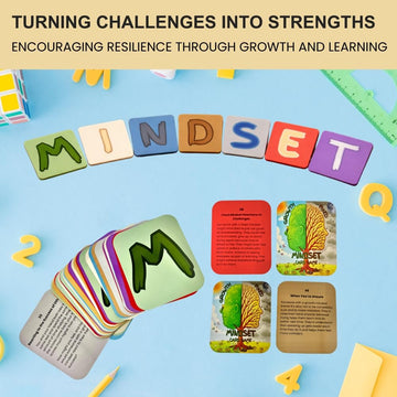 Thought-Spot Growth/Fixed Mindset Card Game: Cultivates Coping & Social Skills; Develops Resilience; Reduces Meltdowns/Stress; Affirmation Cards