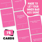 Viral Studios Know Your Worth - 75 Daily Affirmation Card Deck for Confidence, Self-Love & Empowerment - Motivational Cards with Quotes for Women