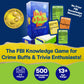 How Much Do You Really Know? FBI Trivia Card Game for Parties & Game Night